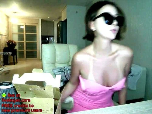 camgirl, oriental, big boobs, webcam