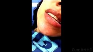 oral cum thumbnail