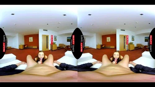 vr porn pov, RealityLovers, college, stockings and heels