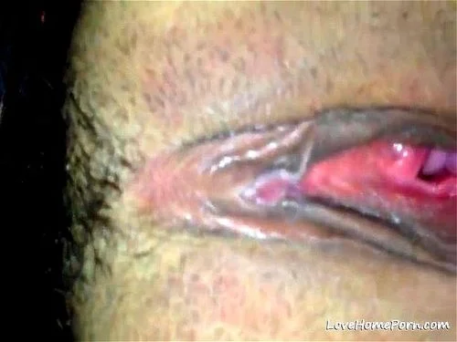 Close up of a nice shaved wet pussy ready for action