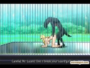 Watch Busty anime hard fucked by lizard monster - Babe, Hentai, Big Dick  Porn - SpankBang
