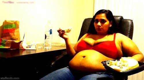 big tits, feedee, fat belly, indian