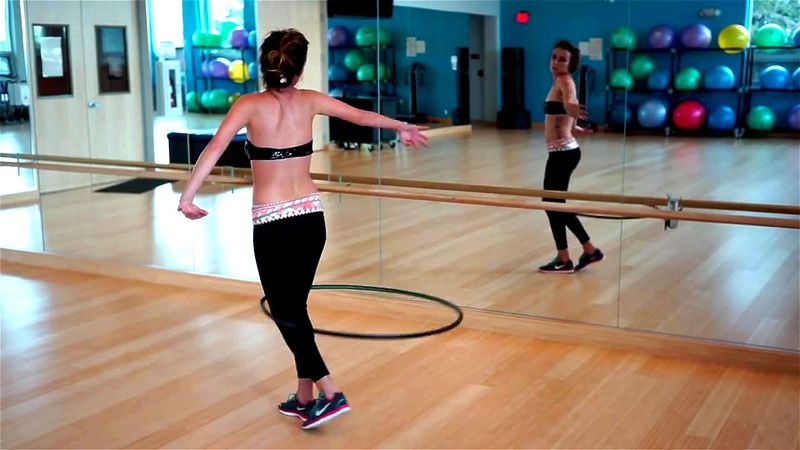 Audrey Hulahooping Audrey Hulahooping