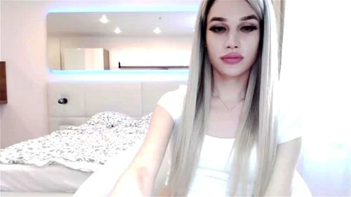 Skinny Blonde Shemale Cam - Watch Skinny Blonde TS on Camera showing her dick - Tranny, Shemale,  Transexual Porn - SpankBang