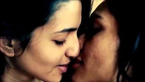 Actress Shwetha Gupta and Actress Iti Acharya Hot Lesbian Scenes