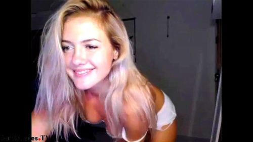 solo, striptease, blonde, webcam