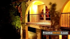Swingers are busy hoping to find a couple to make a connection with at the party