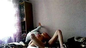 Amateur russians fucking in bed