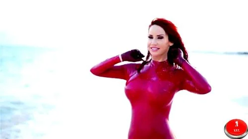 red catsuit