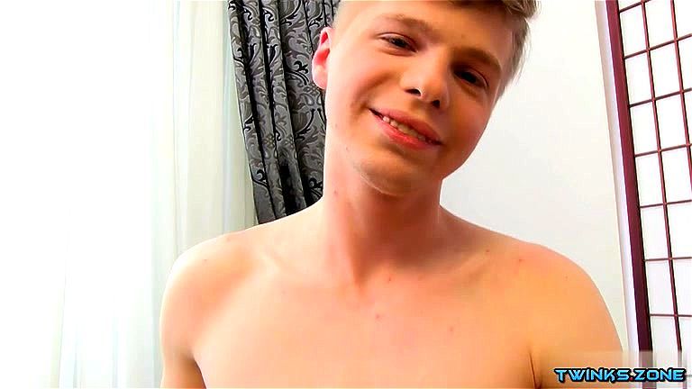 Shaved twinks rimjob and cumshot