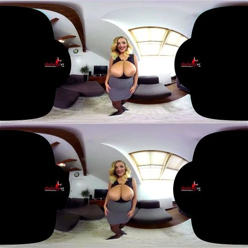 virtual reality, big tits, bbw, solo