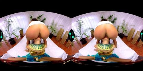 virtual reality, threesome, small tits, groupsex
