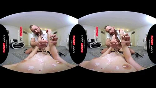 virtual sex pov, virtual reality, fingering, RealityLovers