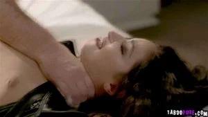 Charles keeps fucking Emily till he pulls out and cums on her face