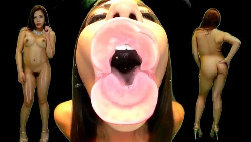 japanese, mouth fetish, asian, mouth closeup