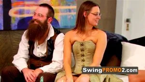 Swingers first time is a foursome group