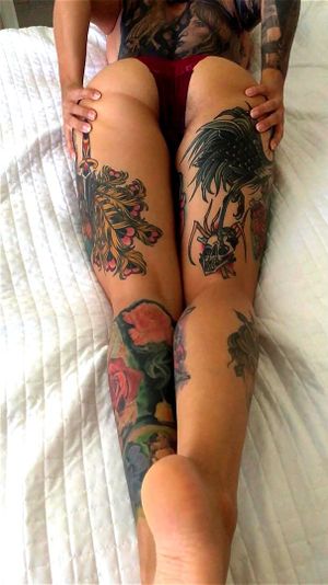Sexy Leg Tattoos - Watch Tattoo Lady - Fetisch, Tatto Babe, Fetish Porn - SpankBang