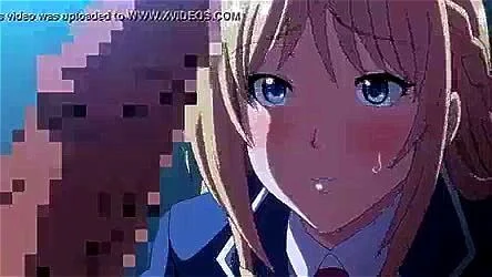 anime hentai, blonde, hentai, japanese