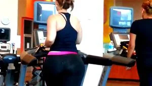 Pawg on Treadmill