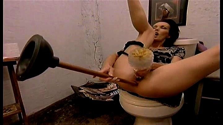 Anal Toilet Plunger Insertion - Watch Nancy Vee taking the plunge - Incredible Insertion, Toy, Anal Porn -  SpankBang