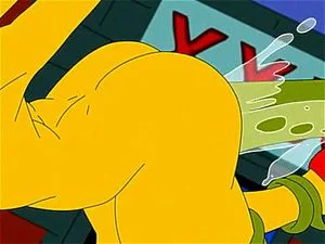 Simpsons Porn Fat Ass - Watch Marge Simpson and Alien - Anal Big Ass, Anal, Fetish Porn - SpankBang