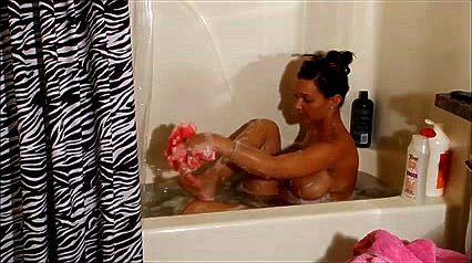 Christina Bath Time