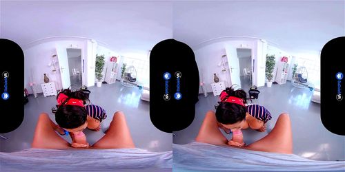 virtual reality, big ass, vr 180, latina