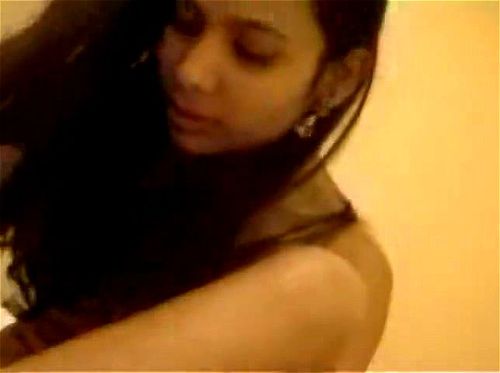 indian, blowjob, brunette, small tits