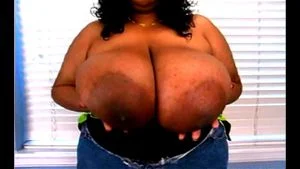 Busty black BBW thumbnail