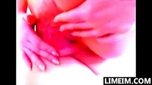 Horny Cam Girl Rubbing Her Pussy