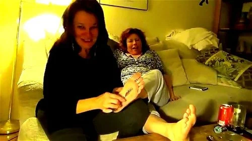 mature, foot, fetish, lesbian