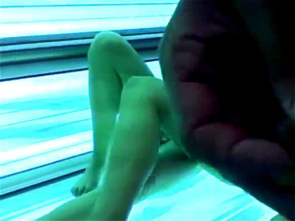 Masturbating in the Solarium