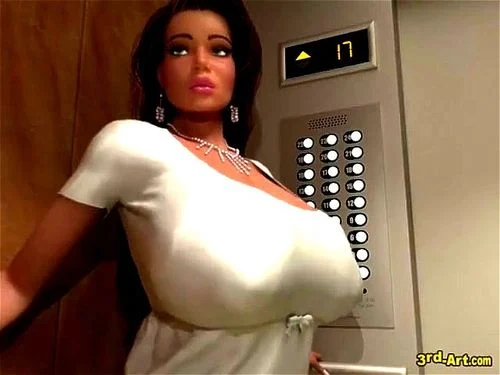 breast expansion, 3d, fetish, animated