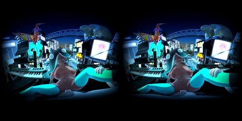 virtual reality, manyakis, anime, vr 180
