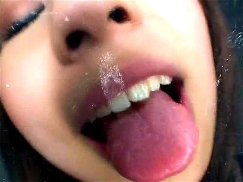 mature, small tits, tongue fetish, moan
