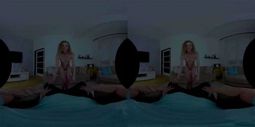 angel emily, vr, creampie, small tits