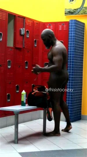 Black Daddy in the Locker Room