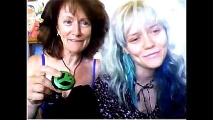 Real Australian Mother and Daughter strip naked on webcam