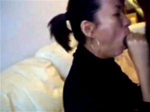 Watch Mature asian MILF sucks friend's black cock before opening salon! -  Bbc, Chinese, Black Cock Porn - SpankBang