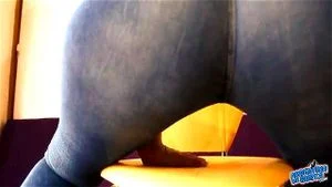 Best round ass ever in tight jeans thumbnail