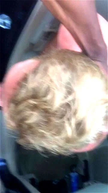 White Boy Worshipping Black Cock in a Car