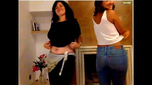 Real Mother and Daughter Webcam (Part 15) Striptease Compilation