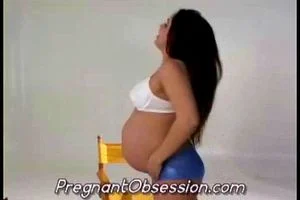 Pregnant Madison Cheerleader Strip