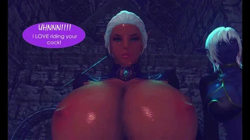 ll, 3d, big tits, big breasts