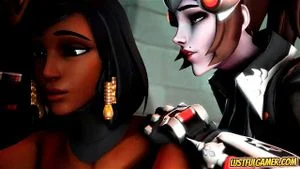 Widowmaker & Pharah - Lustfulgamer.com