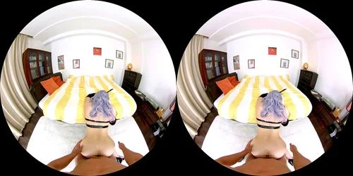 creampie, fishnet stockings, vr, virtual reality