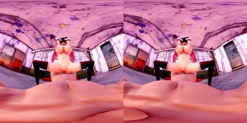 hentai, vr, big tits, virtual reality