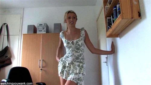 Abbi, watching you wank
