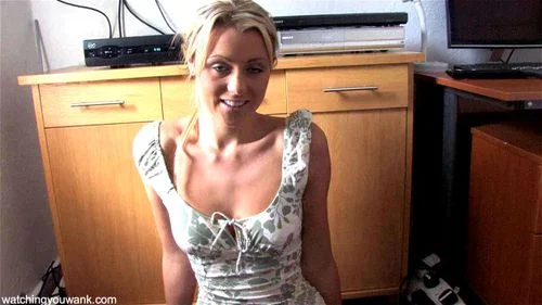 Abbi, watching you wank
