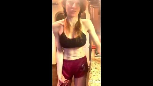 redhead, teasing, compilation, babe